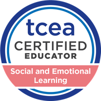TCEA Certified Educator badge for Social and Emotional Learning