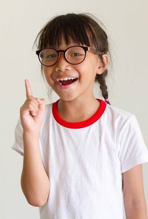 A smiling child