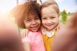 Children smiling together
